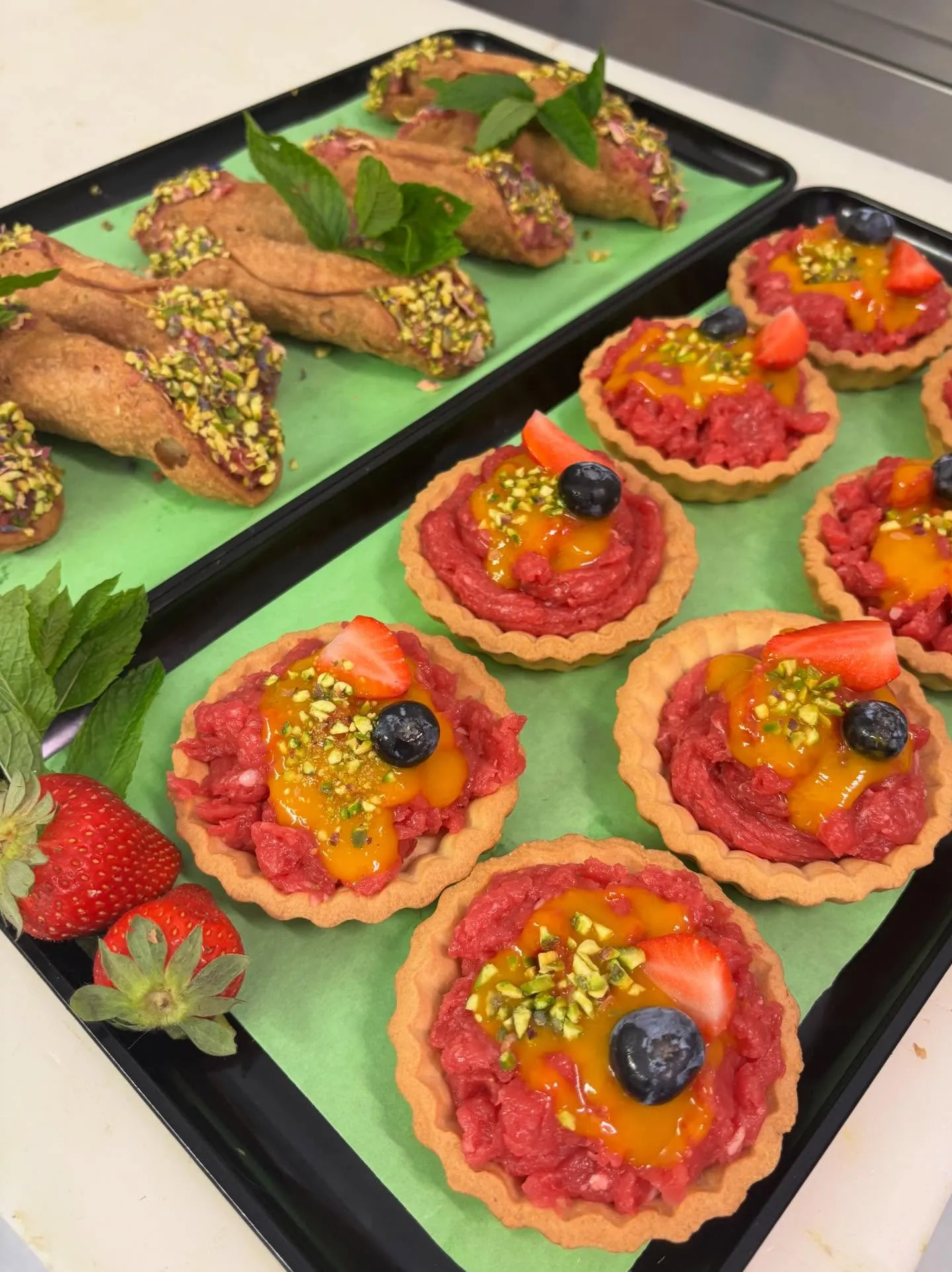 Crostatine di carne cruda