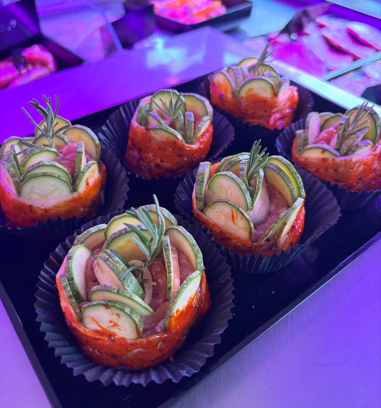 Roselline con zucchine